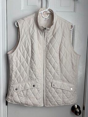 Cozy quilted vest, Size XL